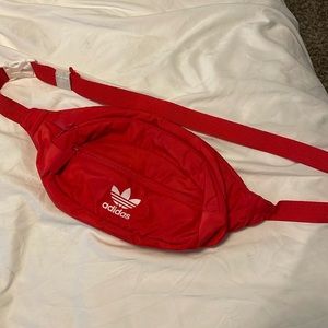 Red Adidas Belt Bag